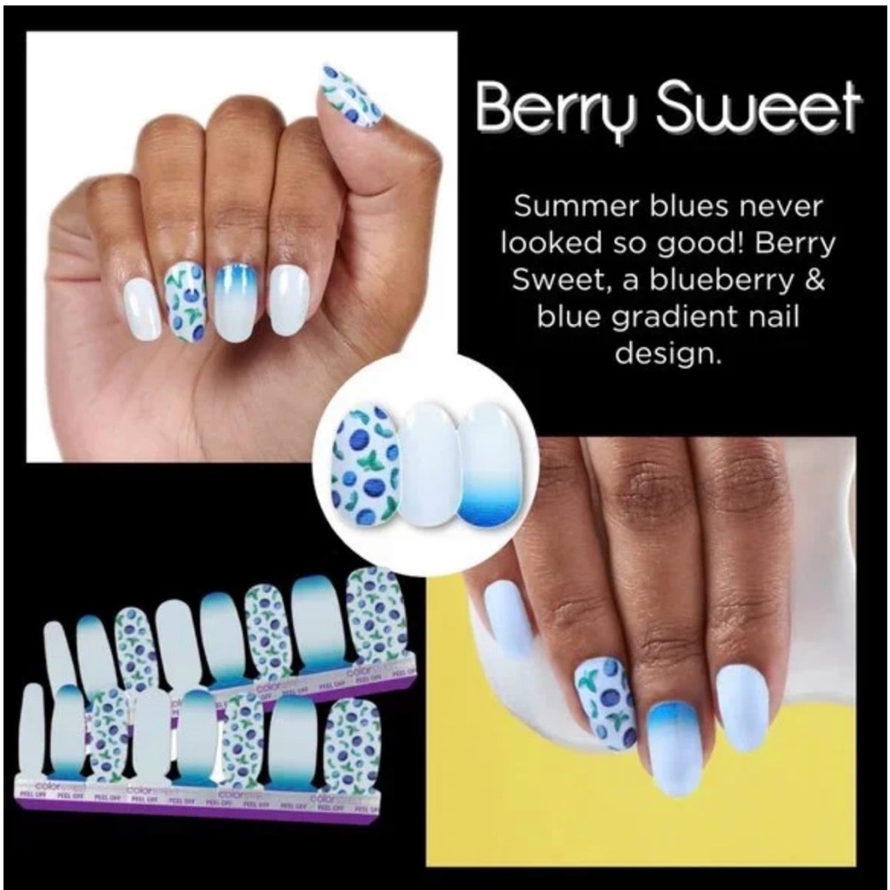 Berry Sweet: Color Street Nail Polish Strips